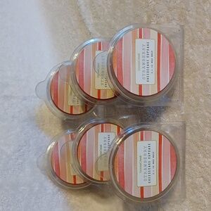 Wax melts strawberry cheesecake 6- 2.1 oz. Packages GooseCreek